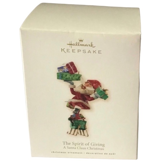 Hallmark 2008 “The Spirit of Giving” Ornament - Picture 1 of 4